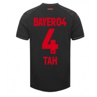 Bayer Leverkusen Jonathan Tah #4 Hjemmedrakt 2023-24 Kortermet